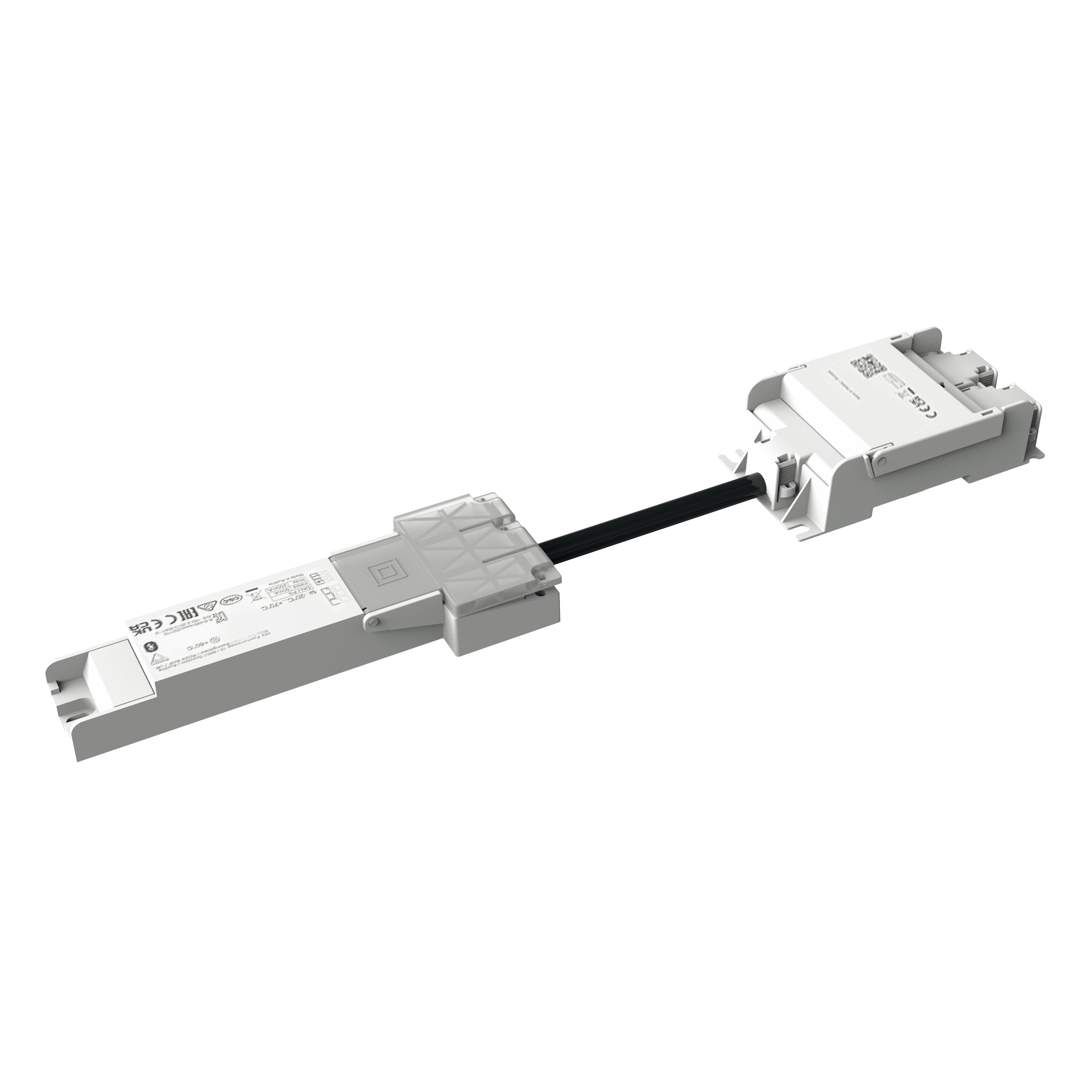 LC-controller box for recessed installation