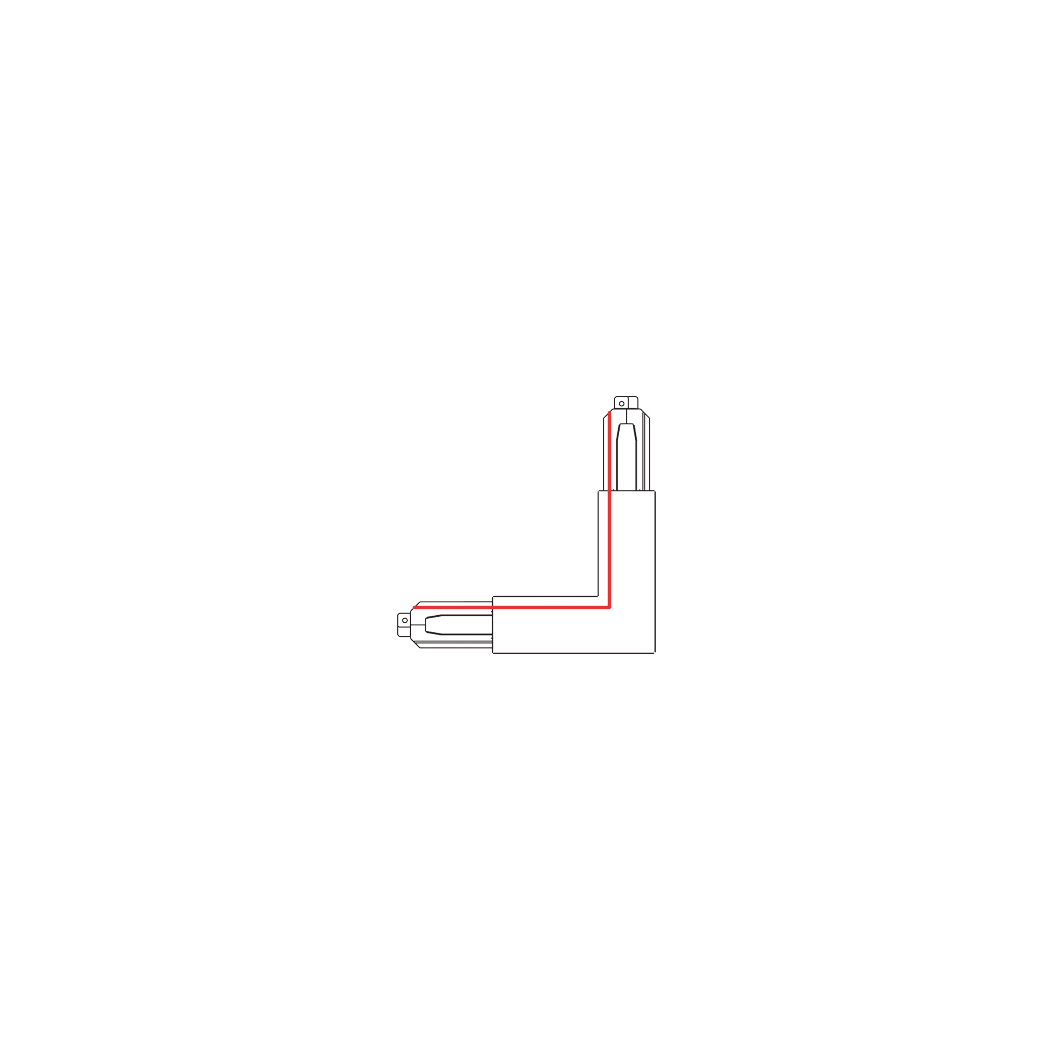 L connector N inside