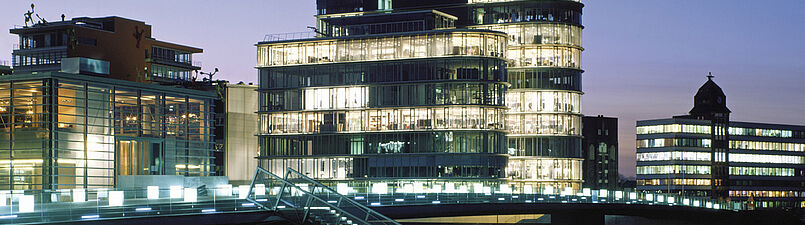 Medienhafen, Duesseldorf GER